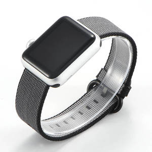 Нейлоновий ремінець COTEetCI W11 чорний для Apple Watch 38/40/41 мм