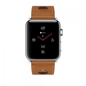 Шкіряний ремінець COTEetCI W15 коричневий для Apple Watch 42/44/45/49 мм