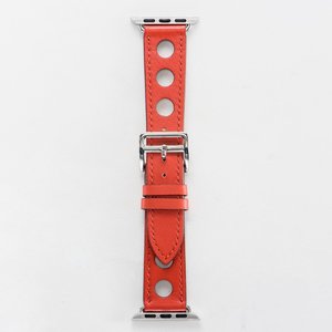 Кожаный ремешок COTEetCI W15 красный для Apple Watch 38/40/41 мм
