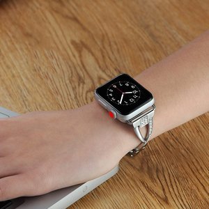 Ремінець Coteetci W18 сріблястий для Apple Watch 38/40/41mm