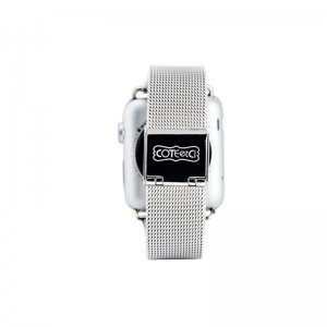 Ремешок Coteetci W2 серебристый для Apple Watch 38/40/41 мм