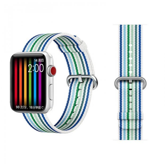 Ремінець COTEetCI W30 Rainbow синій для Apple Watch 38/40/41mm