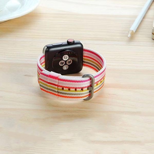 Ремешок COTEetCI W30 Rainbow розовый для Apple Watch 38/40/41mm