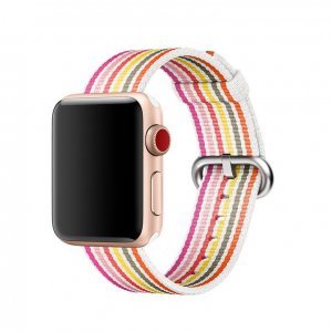 Ремешок COTEetCI W30 Rainbow розовый для Apple Watch 38/40/41mm