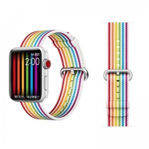 Ремінець COTEetCI W30 Rainbow різнокольоровий для Apple Watch 38 / 40mm