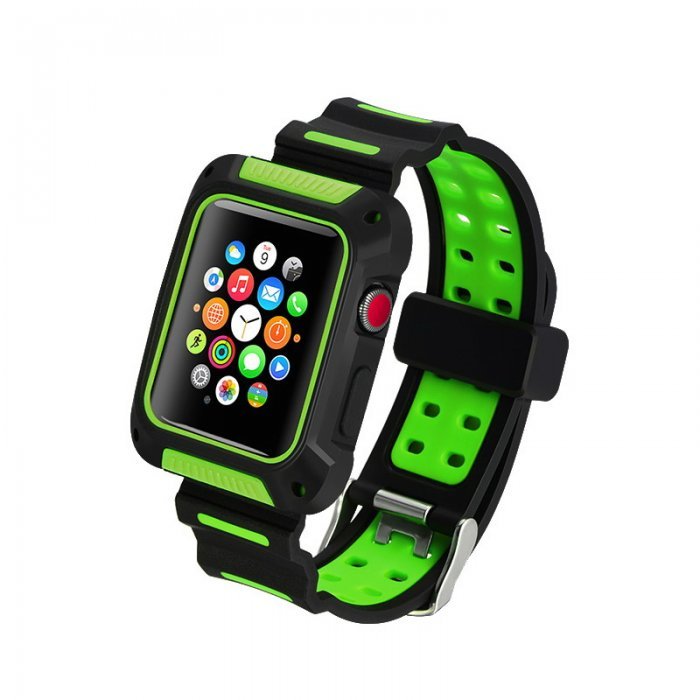 Ремінець-чохол COTEetCI W31 для Apple Watch 42mm зелений