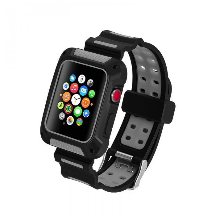 Ремінець-чохол COTEetCI W31 для Apple Watch 42mm сірий