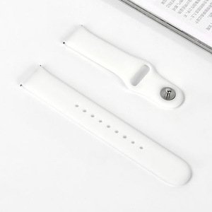 Ремінець COTEetCI W42 Silicone Band білий для Samsung Gear S3 22mm