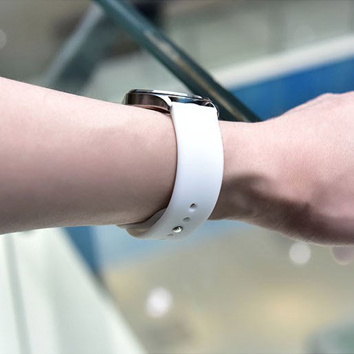 Ремінець COTEetCI W42 Silicone Band білий для Samsung Gear S3 22mm