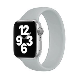 Силиконовый ремешок COTEetCI W58 серый для Apple Watch 42/44/45/49mm (160)