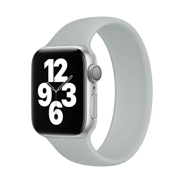 Силіконовий ремінець COTEetCI W58 сірий для Apple Watch 38/40/41mm (150)