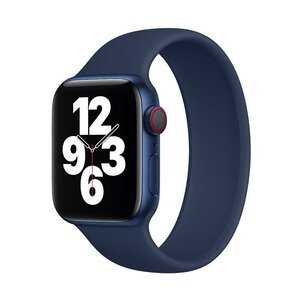 Силіконовий ремінець COTEetCI W58 синій для Apple Watch 38/40/41mm (135)