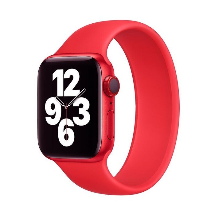 Силіконовий ремінець COTEetCI W58 червоний для Apple Watch 42/44/45/49mm (150)