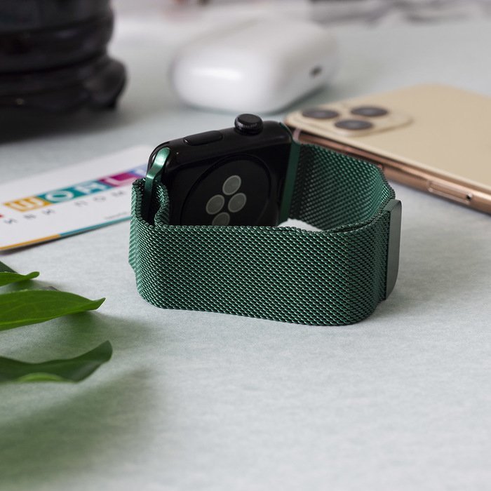 Ремешок Coteetci W6 зелёный для Apple Watch 38/40 мм Ремешок Coteetci W6 зелёный для Apple Watch 38/40 мм