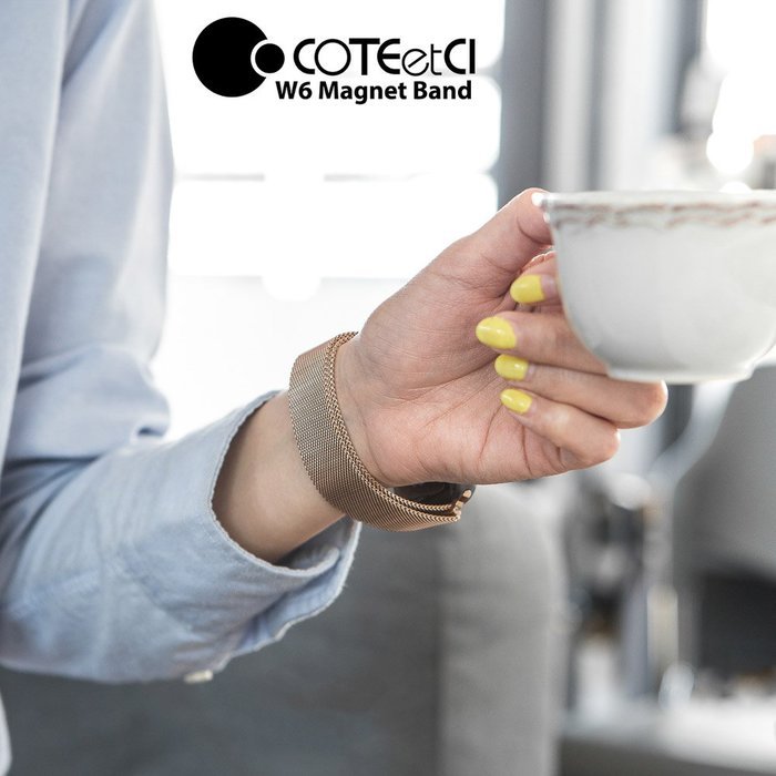 Ремінець Coteetci W6 рожеве золото для Apple Watch 42/44/45/49 мм