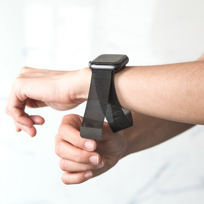 Ремінець Coteetci W6 чорний для Apple Watch 38/40/41 мм