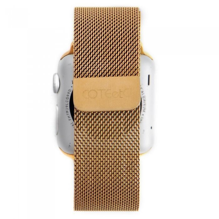 Ремешок Coteetci W6 золотой для Apple Watch 42/44 мм Ремешок Coteetci W6 золотой для Apple Watch 42/44 мм