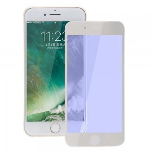 Защитное стекло Coteetci 3D Nano 0.15mm, Blue-Ray белый + прозрачный для iPhone 7
