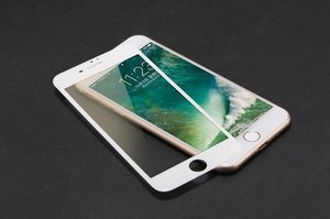 Защитное стекло COTEetCI 3D Nano Full screen, 0.15mm, белый + прозрачный для iPhone 7