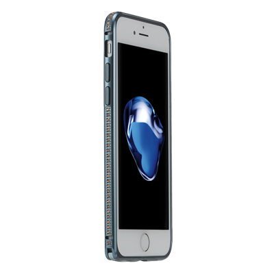 Бампер со стразами Coteetci Diamond черный для iPhone 7 Plus/8 Plus