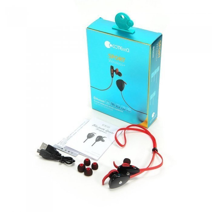 Наушники COETetCI E1 sport красные Наушники COETetCI E1 sport красные