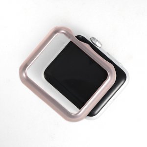 Чехол-накладка для Apple Watch 38мм - Coteetci розовое золото