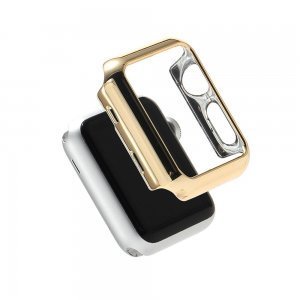 Чехол-накладка Coteetci золотистая для Apple Watch 42мм/44мм