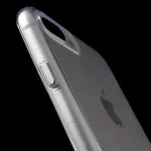 Ультратонкий чехол Coteetci серебристый + прозрачный для iPhone 8 Plus/7 Plus