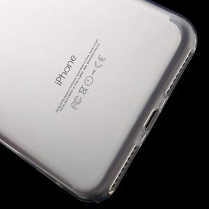 Ультратонкий чехол Coteetci серебристый + прозрачный для iPhone 8 Plus/7 Plus