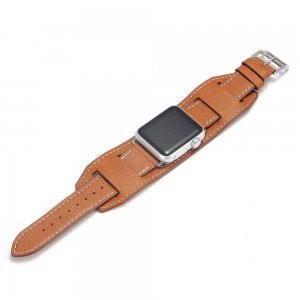 Ремешок Coteetci W10 Hermes коричневый для Apple Watch 38/40/41 мм