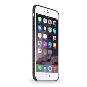 Ультратонкий чехол CaseStudi Croco черный для iPhone 8 Plus/7 Plus