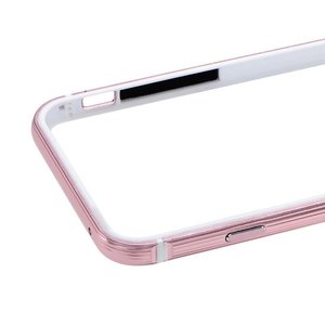 Металевий бампер Coteetci рожевий для iPhone 7/8/SE