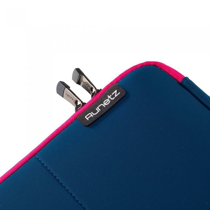 Чохол-кишеня для Apple MacBook 13" - Runetz Neoprene Sleeve синій + рожевий Чохол-кишеня для Apple MacBook 13" - Runetz Neoprene Sleeve синій + рожевий