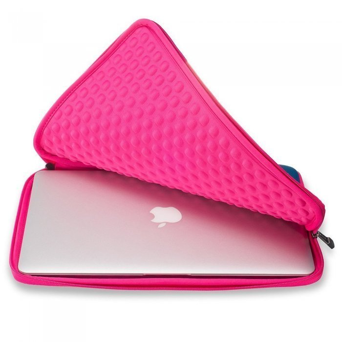 Чохол-кишеня для Apple MacBook 13" - Runetz Neoprene Sleeve синій + рожевий Чохол-кишеня для Apple MacBook 13" - Runetz Neoprene Sleeve синій + рожевий