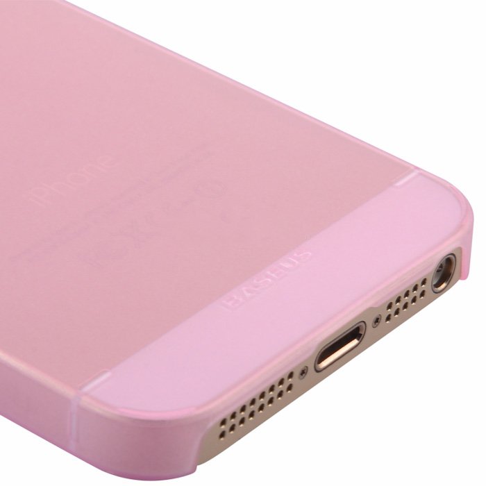 Чехол BASEUS Wing розовый для iPhone 5/5S/SE Чехол BASEUS Wing розовый для iPhone 5/5S/SE