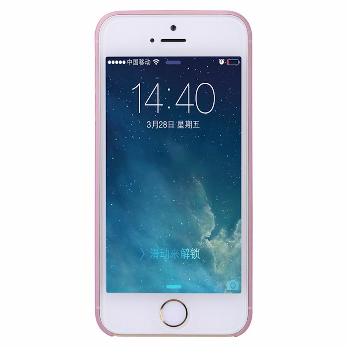 Чехол BASEUS Wing розовый для iPhone 5/5S/SE Чехол BASEUS Wing розовый для iPhone 5/5S/SE