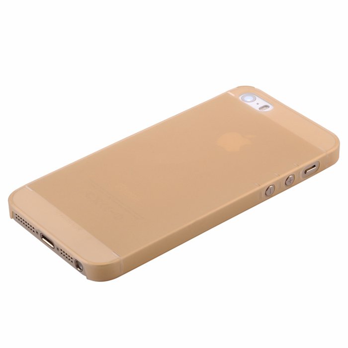 Полупрозрачный чехол BASEUS Wing золотой для iPhone 5/5S/SE Полупрозрачный чехол BASEUS Wing золотой для iPhone 5/5S/SE