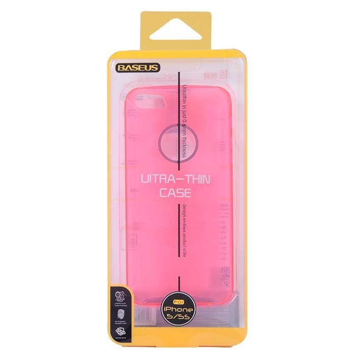 Чохол BASEUS Ultra-thin червоний для iPhone 5/5S