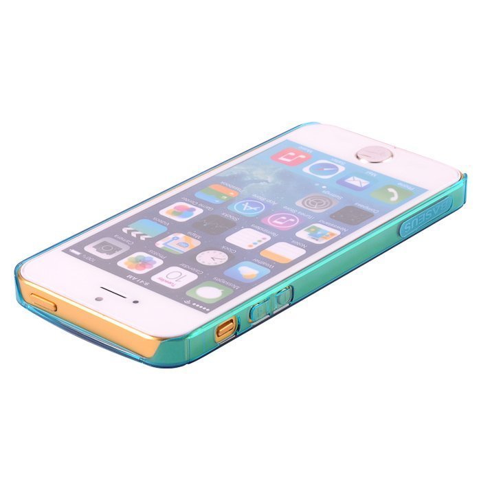 Пластиковый чехол BASEUS Ultra-thin голубой для iPhone 5/5S/SE Пластиковый чехол BASEUS Ultra-thin голубой для iPhone 5/5S/SE