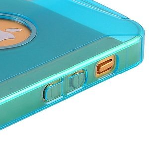 Пластиковий чохол BASEUS Ultra-thin блакитний для iPhone 5/5S/SE