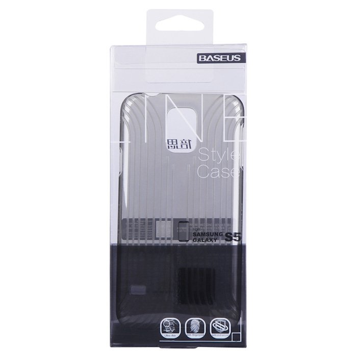 Чохол BASEUS Line Style чорний для Samsung Galaxy S5