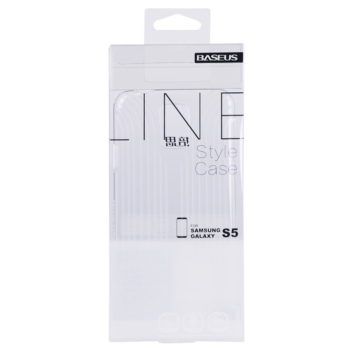 Чехол BASEUS Line Style прозрачный для Samsung Galaxy S5 Чехол BASEUS Line Style прозрачный для Samsung Galaxy S5