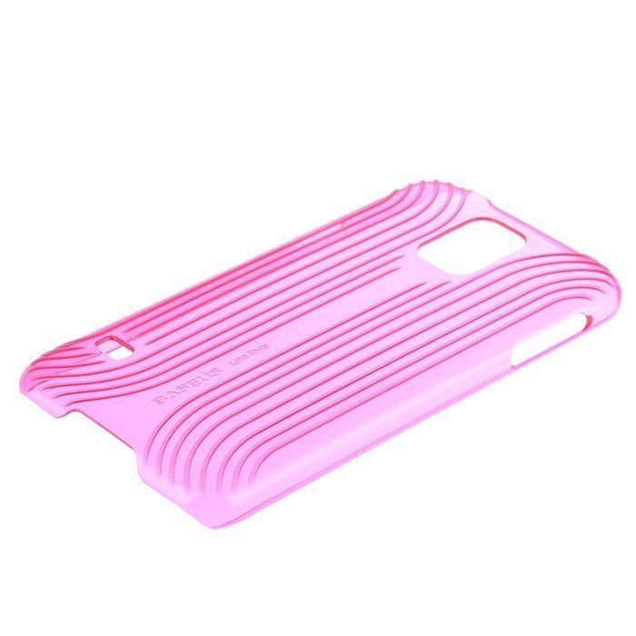 Чохол BASEUS Line Style рожевий для Samsung Galaxy S5