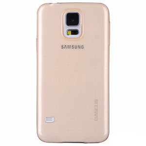 Чехол BASEUS Air золотой для Samsung Galaxy S5