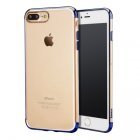 Силиконовый чехол Baseus Shining синий для iPhone 8 Plus/7 Plus