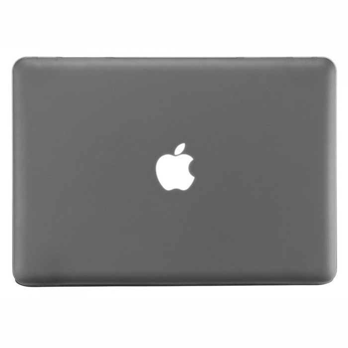 Чехол-накладка для Apple MacBook Pro 15" - Kuzy Rubberized Hard Case серый Чехол-накладка для Apple MacBook Pro 15" - Kuzy Rubberized Hard Case серый