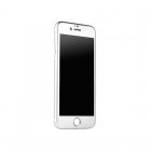 Защитное стекло iBacks Full прозрачный + серебристый для iPhone 6/6S
