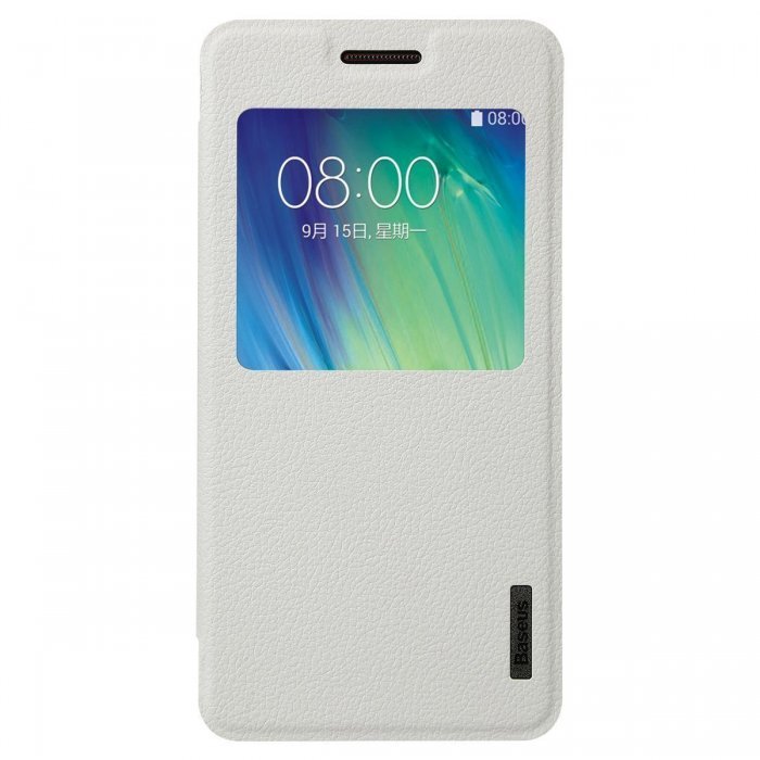 Чохол (книга) Baseus Primary color білий Samsung Galaxy A5