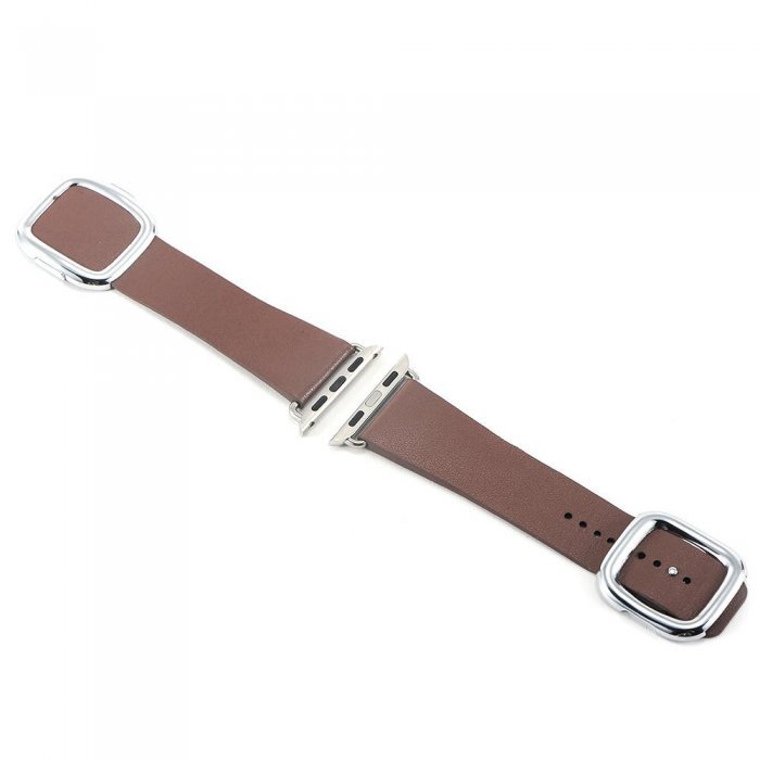 Ремешок Coteetci W5 Nobleman коричневый для Apple Watch 38/40/41 мм