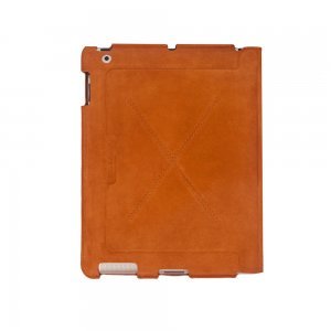 Чохол-книжка для Apple iPad 4/3/2 - Dublon Leatherworks Smart Perfect помаранчевий